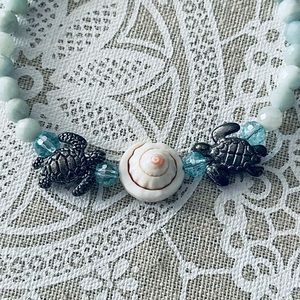 Turtle & Shell Bracelet from Loggerhead Turtle Rescue, Juno Beach, Fl